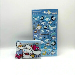 Cinnamoroll Sanrio Sticker Sheet‎ + Cinnamoroll Zip Bag NEW